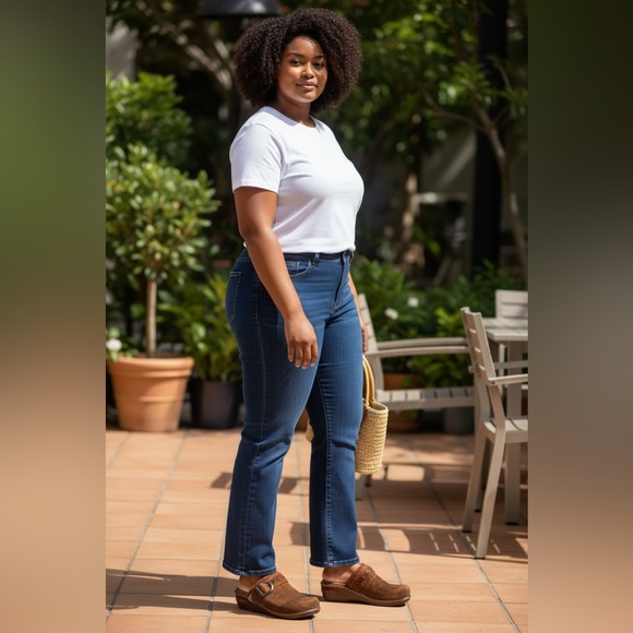 Born Brown Women's Mules with Buckle - Picture 2 of 6